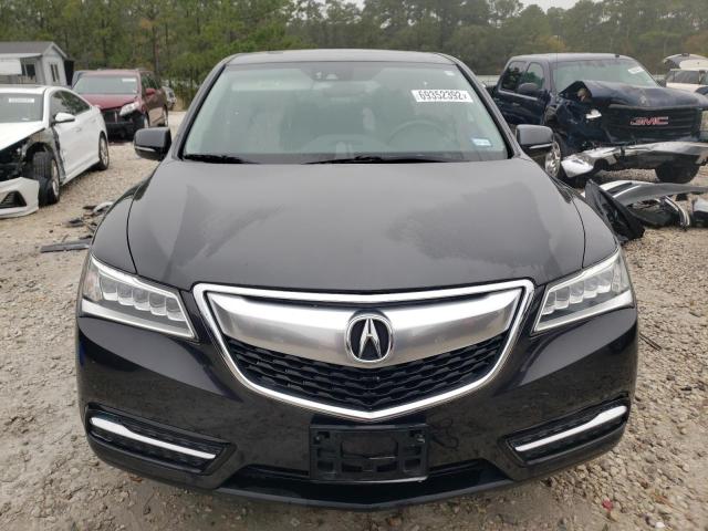 5FRYD3H4XGB013008 - 2016 ACURA MDX TECHNOLOGY GRAY photo 5