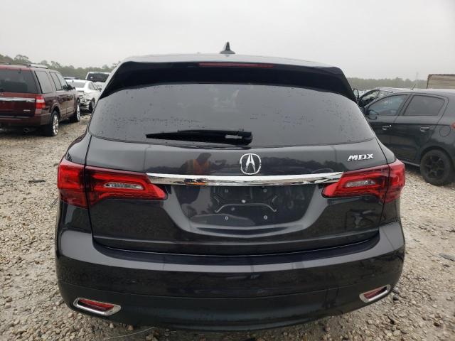 5FRYD3H4XGB013008 - 2016 ACURA MDX TECHNOLOGY GRAY photo 6