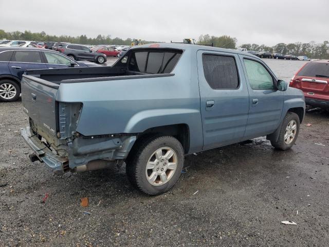 2HJYK16496H529427 - 2006 HONDA RIDGELINE RTS BLUE photo 3