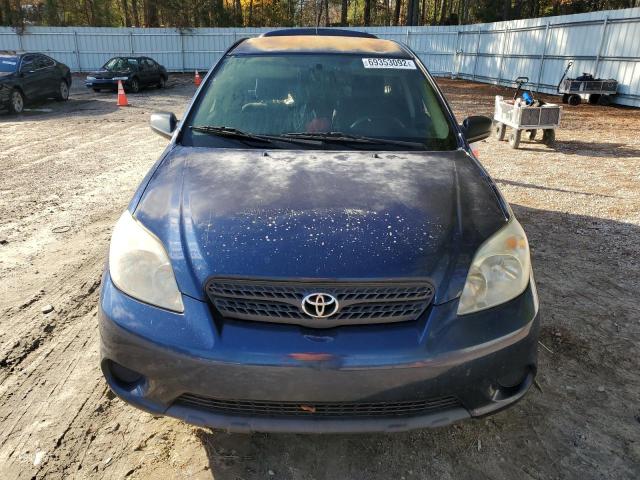 2T1KR32E68C700518 - 2008 TOYOTA COROLLA MA XR BLUE photo 5