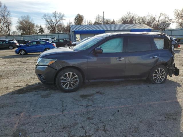 5N1AR2MN9DC652367 - 2013 NISSAN PATHFINDER S Արծաթագույն լուսանկար 1