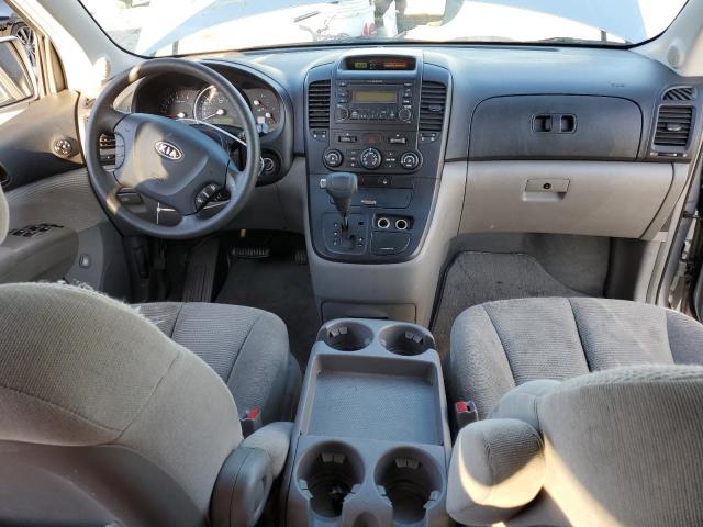 KNDMB133176148964 - 2007 KIA SEDONA EX SILVER photo 8