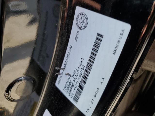 1HGCV1F11JA811260 - 2018 HONDA ACCORD LX 黑色 照片 12