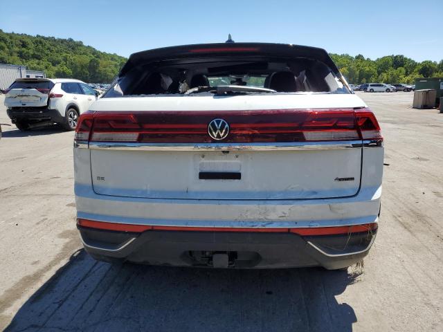 1V2KE2CA5SC210670 - 2025 VOLKSWAGEN ATLAS CROS SE Biały zdjęcie 6