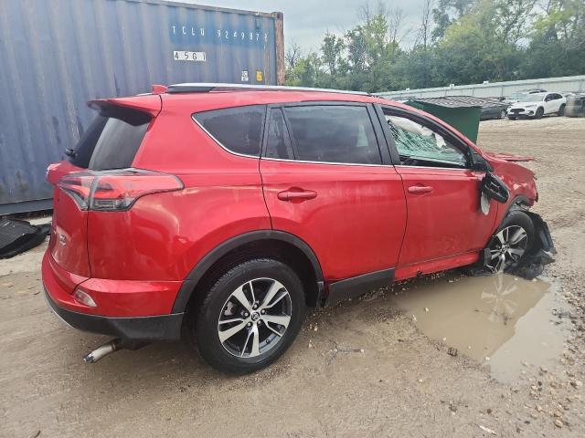2T3RFREV8HW669297 - 2017 TOYOTA RAV4 XLE RED photo 3
