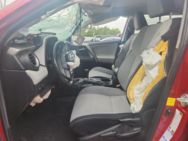 2T3RFREV8HW669297 - 2017 TOYOTA RAV4 XLE RED photo 7