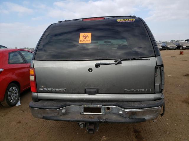 3GNFK16T81G193269 - 2001 CHEVROLET SUBURBAN K1500 GRAY photo 6