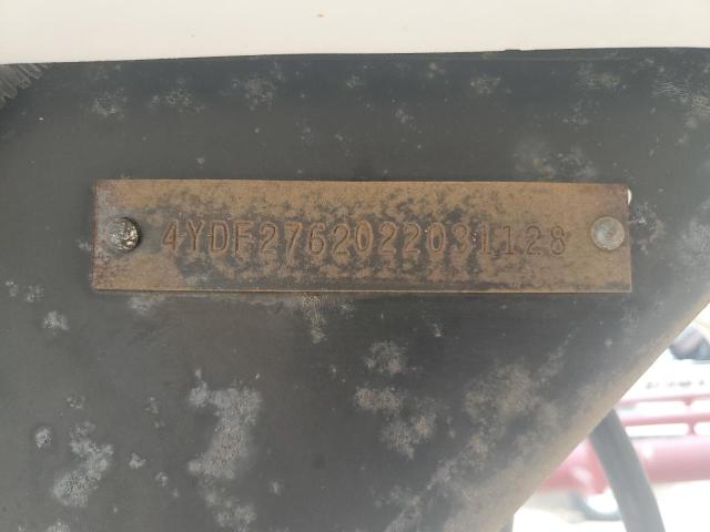 4YDF2762022031128 - 2002 KEYSTONE TRAILER WHITE photo 10