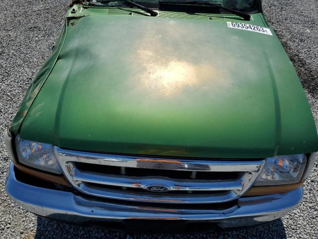 1FTYR10C7XTA10414 - 1999 FORD RANGER GREEN photo 11