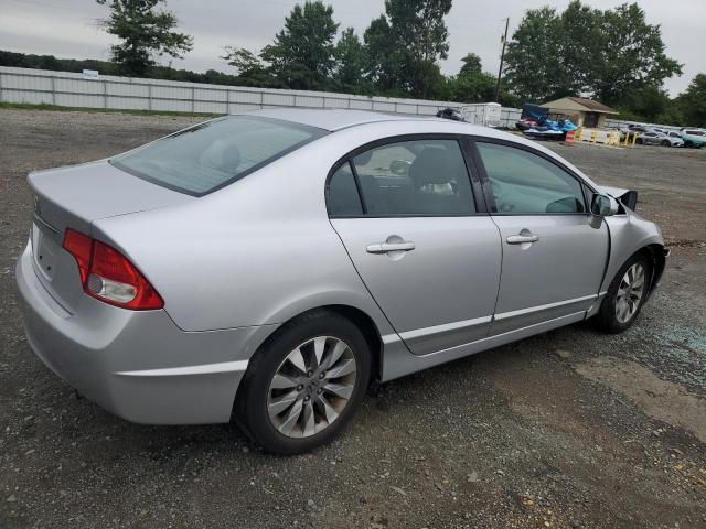 19XFA1F89AE041021 - 2010 HONDA CIVIC EX SILVER photo 3