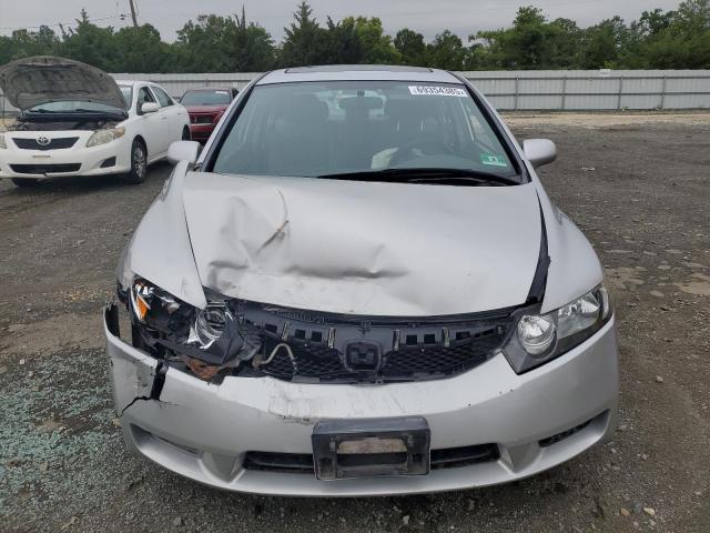 19XFA1F89AE041021 - 2010 HONDA CIVIC EX SILVER photo 5