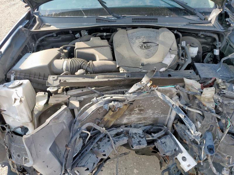 5TFCZ5AN3MX267317 - 2021 TOYOTA TACOMA DOUBLE CAB BLACK photo 11