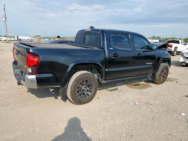 5TFCZ5AN3MX267317 - 2021 TOYOTA TACOMA DOUBLE CAB BLACK photo 3