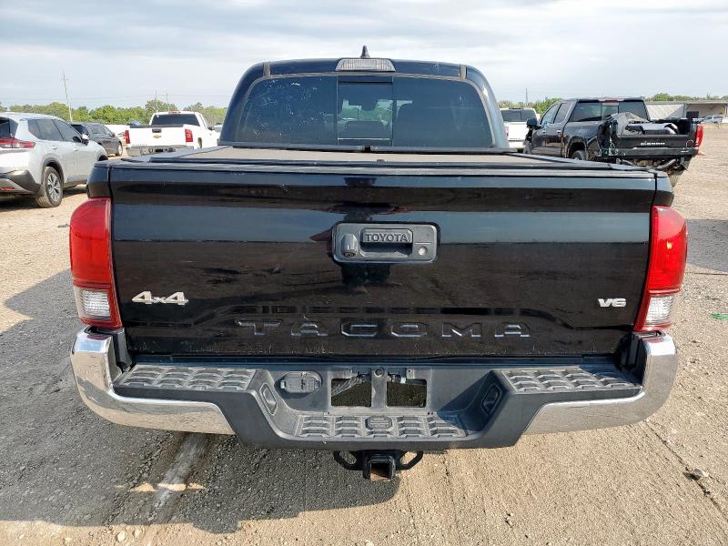 5TFCZ5AN3MX267317 - 2021 TOYOTA TACOMA DOUBLE CAB BLACK photo 6