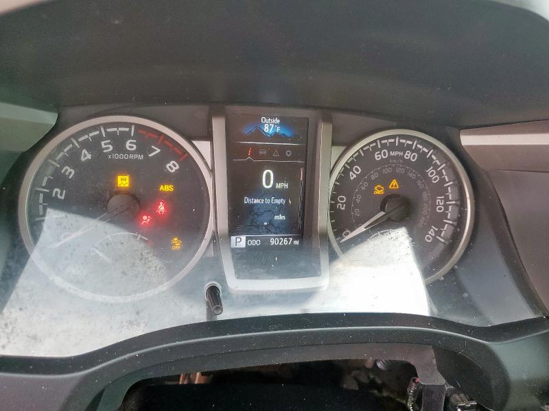 5TFCZ5AN3MX267317 - 2021 TOYOTA TACOMA DOUBLE CAB BLACK photo 9