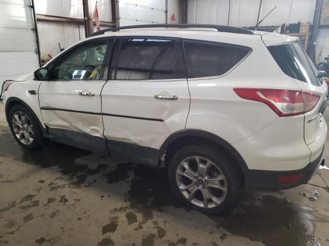 1FMCU9H94DUA22876 - 2013 FORD ESCAPE SEL WHITE photo 2