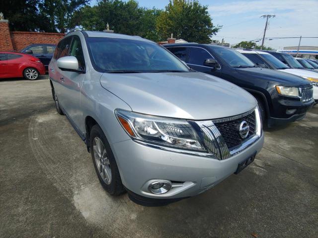 5N1AR2MM3FC615499 - 2015 NISSAN PATHFINDER S SILVER photo 1