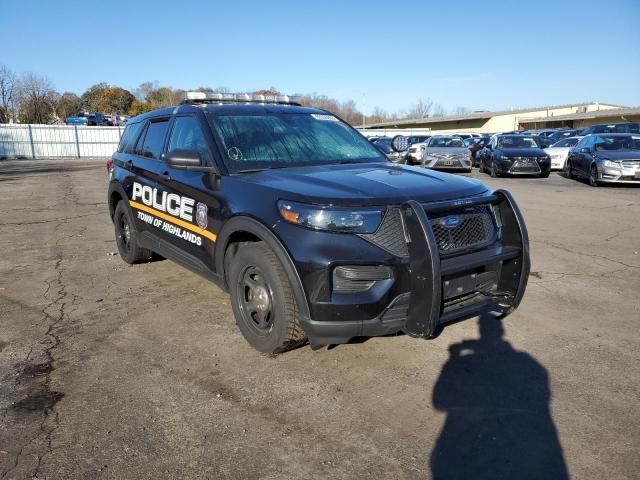 1FM5K8AB3NGA49346 - 2022 FORD EXPLORER POLICE INTERCEPTOR BLACK photo 4