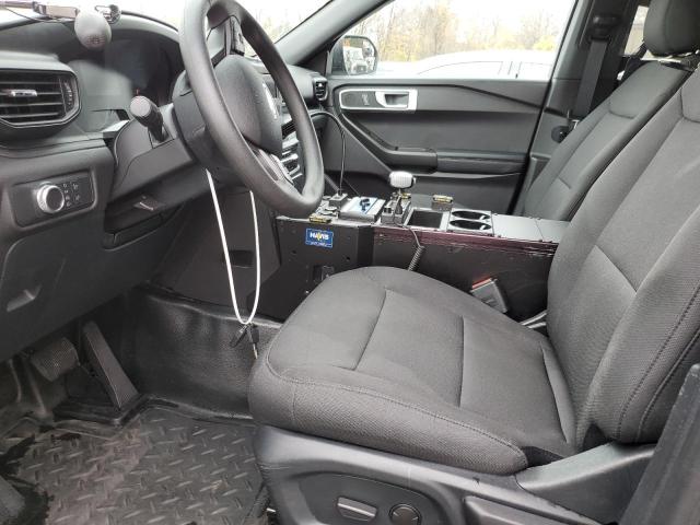 1FM5K8AB3NGA49346 - 2022 FORD EXPLORER POLICE INTERCEPTOR BLACK photo 7