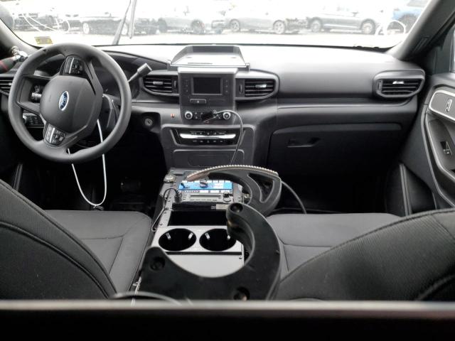 1FM5K8AB3NGA49346 - 2022 FORD EXPLORER POLICE INTERCEPTOR BLACK photo 8