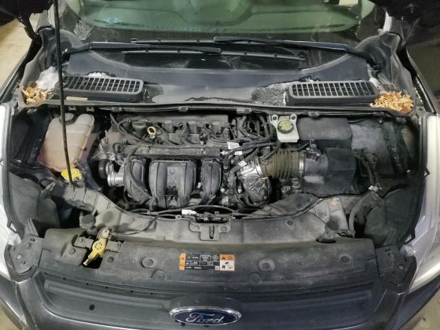 1FMCU0F76FUC17376 - 2015 FORD ESCAPE S GRAY photo 12