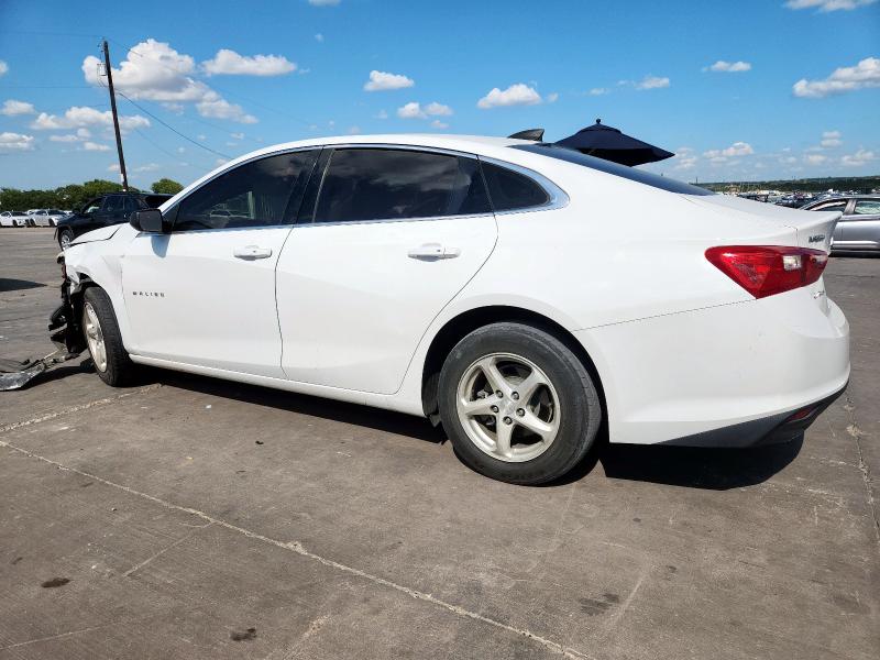 1G1ZB5ST0JF171795 - 2018 CHEVROLET MALIBU LS Blanc photo 2