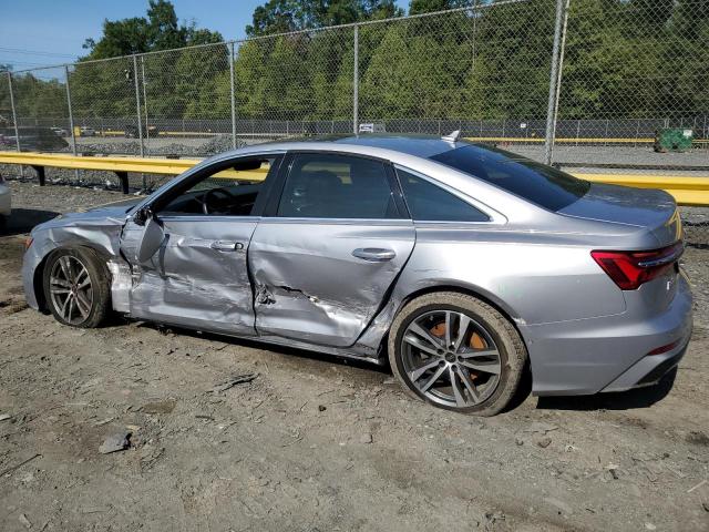 WAUM2BF25NN054403 - 2022 AUDI A6 PRESTIGE ვერცხლისფერი ფოტო 2