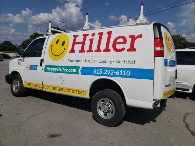 1GCWGAFP6P1101807 - 2023 CHEVROLET EXPRESS G2 WHITE photo 2