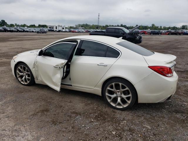 2G4GV5GV4C9208712 - 2012 BUICK REGAL GS WHITE photo 2