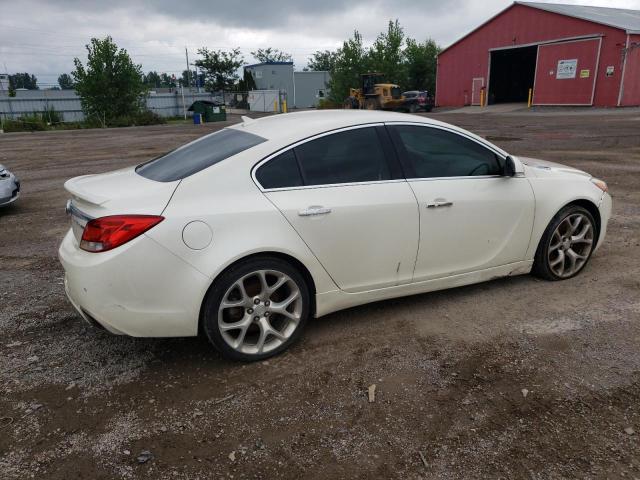 2G4GV5GV4C9208712 - 2012 BUICK REGAL GS WHITE photo 3