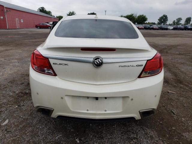 2G4GV5GV4C9208712 - 2012 BUICK REGAL GS WHITE photo 6