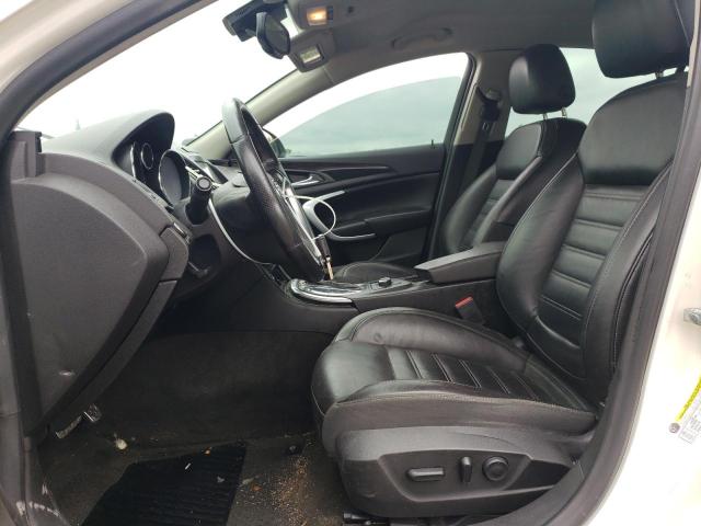 2G4GV5GV4C9208712 - 2012 BUICK REGAL GS WHITE photo 7