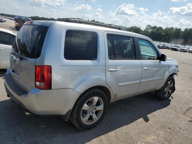 5FNYF3H57EB014313 - 2014 HONDA PILOT EXL ვერცხლისფერი ფოტო 3