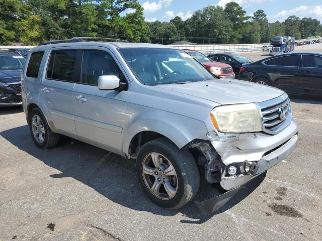 5FNYF3H57EB014313 - 2014 HONDA PILOT EXL ვერცხლისფერი ფოტო 4