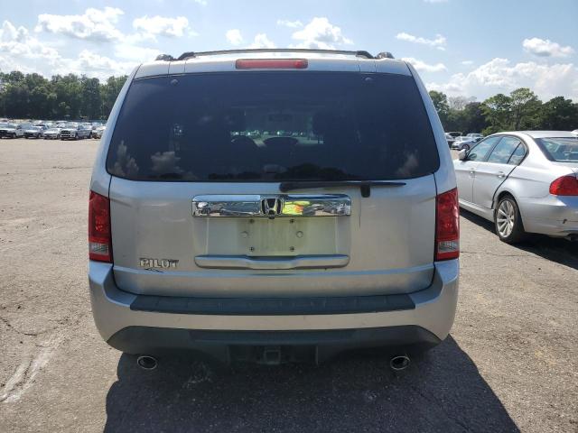 5FNYF3H57EB014313 - 2014 HONDA PILOT EXL ვერცხლისფერი ფოტო 6