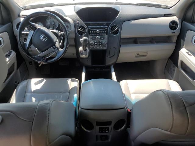 5FNYF3H57EB014313 - 2014 HONDA PILOT EXL ვერცხლისფერი ფოტო 8