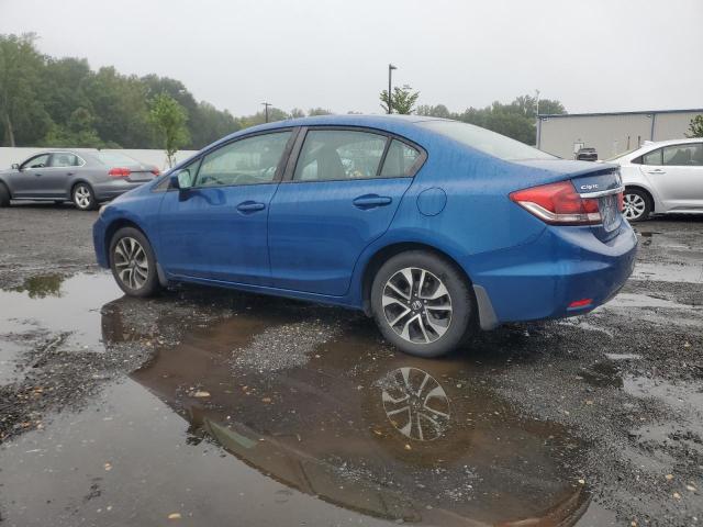 2HGFB2F83FH505453 - 2015 HONDA CIVIC EX BLUE photo 2