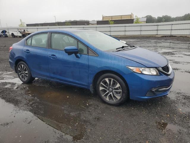 2HGFB2F83FH505453 - 2015 HONDA CIVIC EX BLUE photo 4