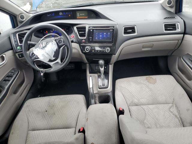 2HGFB2F83FH505453 - 2015 HONDA CIVIC EX BLUE photo 8