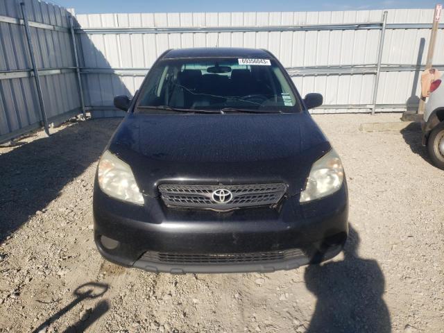 2T1KR32E37C637652 - 2007 TOYOTA COROLLA MA XR BLACK photo 5