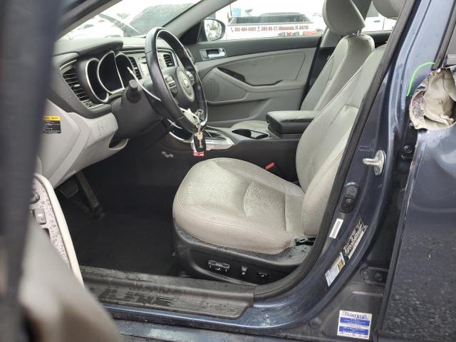 5XXGN4A73FG357067 - 2015 KIA OPTIMA EX BLUE photo 7