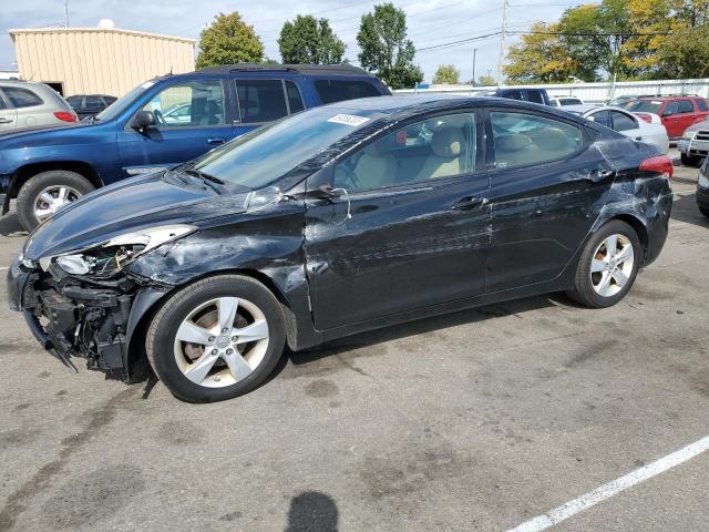 5NPDH4AE0DH444774 - 2013 HYUNDAI ELANTRA GLS BLACK photo 1