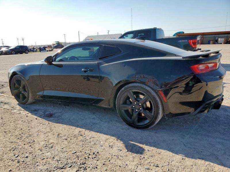 1G1FH1R79J0129275 - 2018 CHEVROLET CAMARO SS BLACK photo 2
