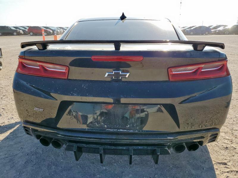 1G1FH1R79J0129275 - 2018 CHEVROLET CAMARO SS BLACK photo 6