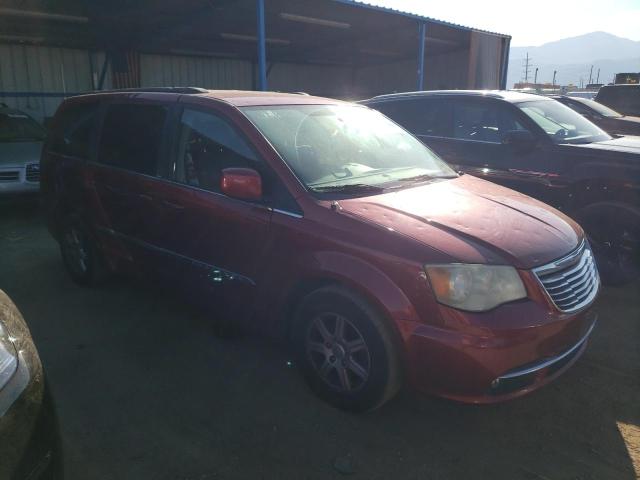 2C4RC1BG7CR288883 - 2012 CHRYSLER TOWN & COU TOURING RED photo 4