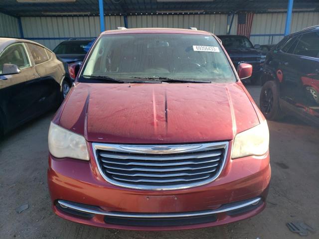 2C4RC1BG7CR288883 - 2012 CHRYSLER TOWN & COU TOURING RED photo 5