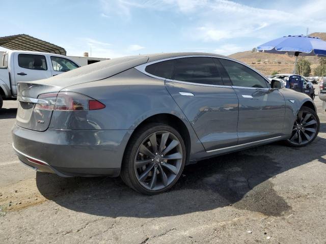 5YJSA1CP9DFP22630 - 2013 TESLA MODEL S Szary zdjęcie 3
