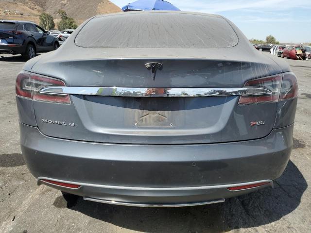 5YJSA1CP9DFP22630 - 2013 TESLA MODEL S Szary zdjęcie 6