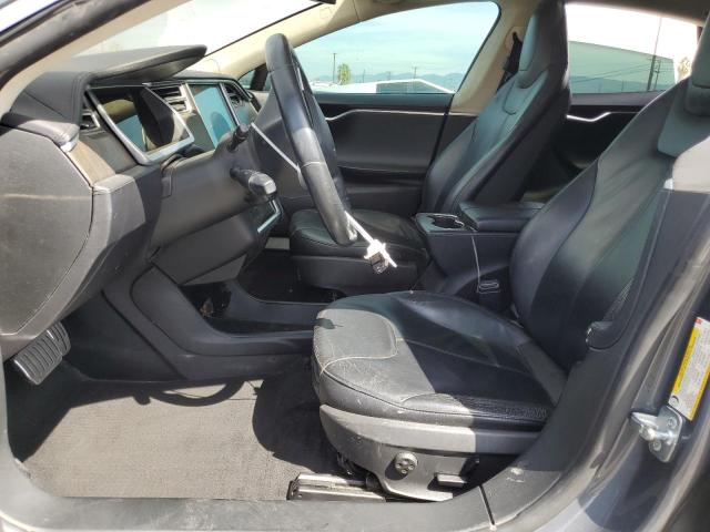 5YJSA1CP9DFP22630 - 2013 TESLA MODEL S Szary zdjęcie 7