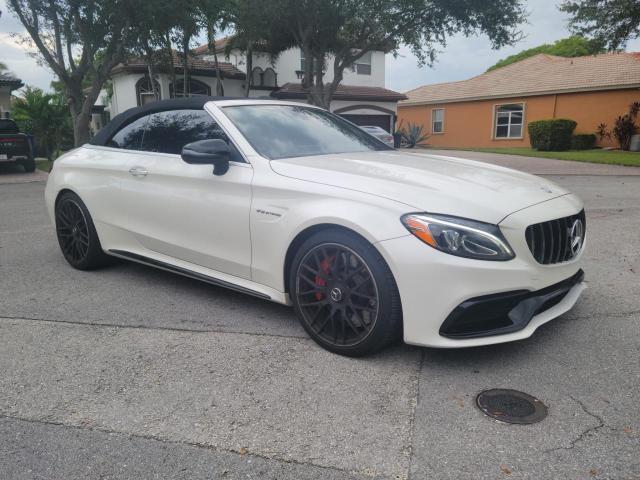 WDDWK8HB0HF458229 - 2017 MERCEDES-BENZ C 63 AMG-S WHITE photo 1